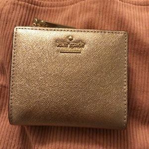 Kate Spade Rose Gold wallet